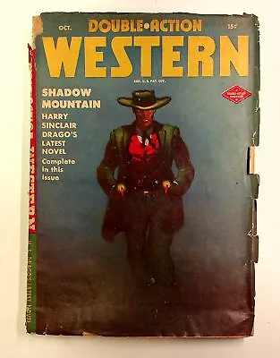 Buy Double-Action Western Magazine Pulp Oct 1947 Vol. 14 #2 GD Low Grade • 2.37£