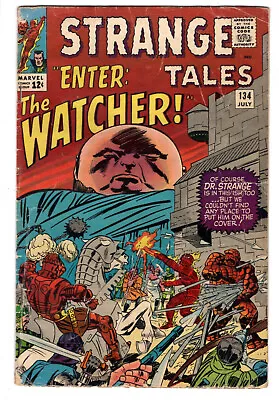 Buy Strange Tales #134 (1965) - Grade 4.0 - The Watcher - Clea Appearance! • 63.25£