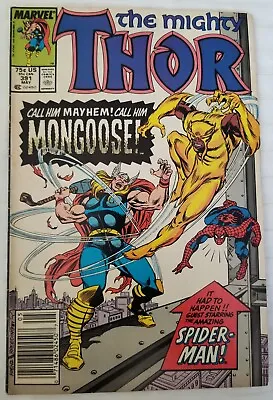 Buy Marvel Comics THE MIGHTY THOR #391 (1st Eric Masterson Thunderstrike) Newsstand • 55.40£