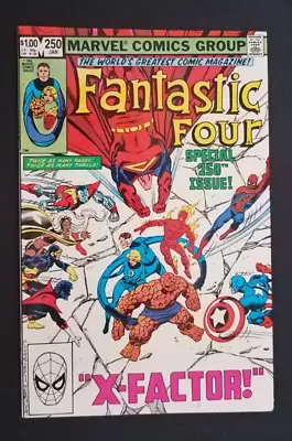 Buy Fantastic Four #250 1983 Marvel Spider-man X-men Captain America Vf • 7.12£
