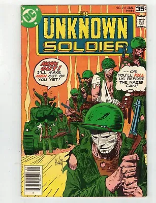 Buy Unknown Soldier #211 Vol. 1 (DC, 1978)  VF • 4.80£