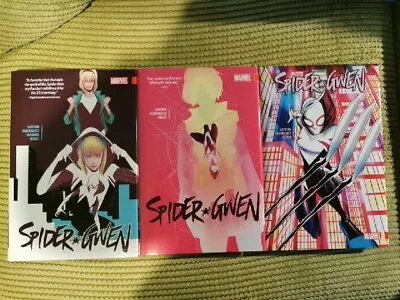 Buy Spider-Gwen Vols 1-3 Deluxe Edition Hardcovers  • 40£