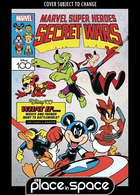 Buy Amazing Spider-man #37b - De Lorenzi Disney100 Secret War Variant (wk45) • 4.85£