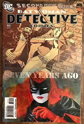 Buy Detective Comics #859 Rucka Origin Batwoman Kate Kane Batman Variant A NM/M 2010 • 6.39£