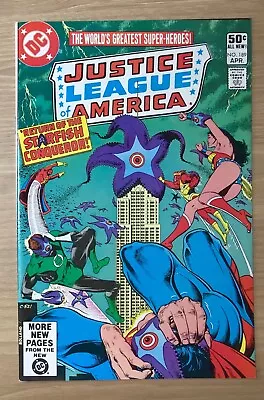 Buy Justice League Of America #189 DC Comics Classic Brian Bolland Starro Cover Vfnm • 47.44£