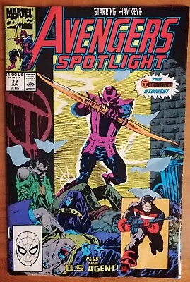 Buy Avengers Spotlight #33 (1989) / US Comic / Bagged & Boarded / 1st Print • 7.70£