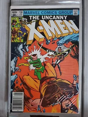 Buy X-Men #158 2nd Rogue 1st Full Cover Appearance Newsstand High Grade Marvel 1981. • 19.86£