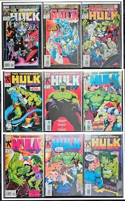 Buy Lot Of 9 Incredible Hulk #407 408 409 410 411 412 413 414 415 Marvel Comics NM • 16.08£