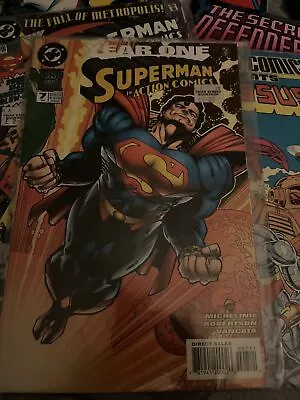 Buy Action Comics Annual # 7 Fine/vf Newsstand Copy Dc Comics Superman Year One • 3.99£