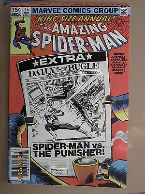 Buy 1981 Marvel Comics The Amazing Spider-man King-size Annual #15 With Punisher  • 16.21£