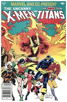 Buy Marvel & DC Present  #1   NEAR MINT   Nov. 1982  1st Meeting Of The U • 47.44£
