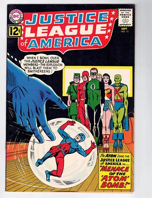 Buy Justice League Of America #14 7.0 Restored 1962 Ow/w Pages Greg Eide Collection • 65.56£