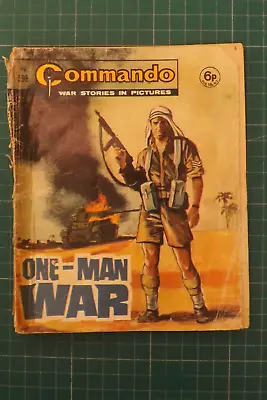 Buy COMMANDO COMIC WAR STORIES IN PICTURES No.598 ONE-MAN WAR (GN135) • 14.99£