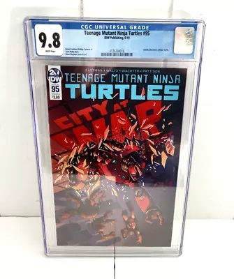 Buy TMNT #95 KEY 9.8 CGC Comic- Jennika Ninja Turtle • 111.92£