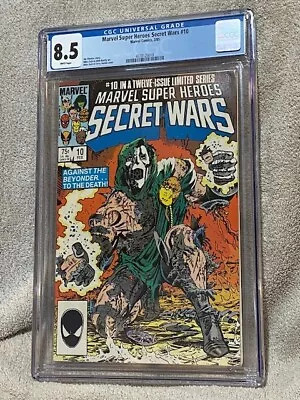 Buy Marvel Super Heroes Secret Wars #10 CGC Graded 8.5 2/85 1985 Marvel Comics • 35.54£