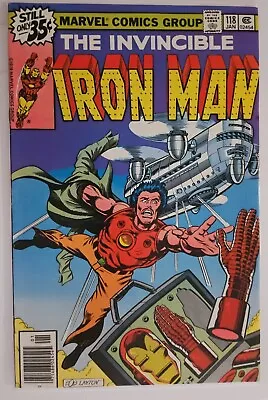 Buy Iron Man 118 Vf Marvel Comics 1979 1st Jim Rhodes  • 40.21£