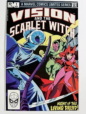Buy VISION AND THE SCARLET WITCH #1 Living Druid! VERY HIGH-GRADE 1983 MARVEL COMICS • 9.59£