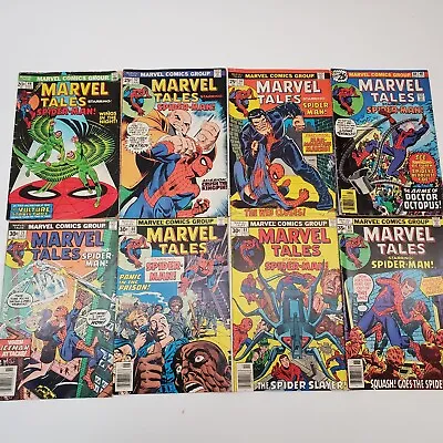 Buy Marvel Tales 46,52,54,69,73,80,84,85 Amazing Spider-Man Lot Of 8 70s Bronze Age • 37.94£
