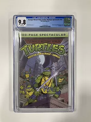 Buy Teenage Mutant Ninja Turtles 100 Page Spectacular Cgc 9.8 White Pages IDW 2012 • 158.86£