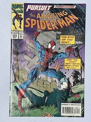 Buy Amazing Spider-Man #389 (1994) Origin Of Chameleon In 9.2 Near Mint- • 8.51£