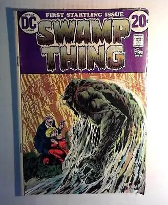 Buy Swamp Thing #1 DC Comics (1972) VG+ 1st Series 1st Print Comic Book • 135.45£
