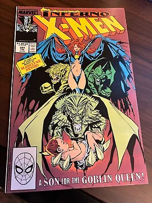 Buy THE UNCANNY X-MEN #241 Origin Of Madelyne Pryor Mr. Sinister | Silvestri VF 1989 • 3.38£