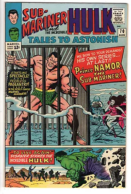 Buy Tales To Astonish #70 (1965) - Grade 8.5 - 1st Appearance Of King Neptune! • 435.37£