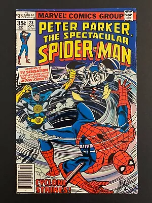 Buy Spectacular Spider-man #23 *vg/fn (5.0)* (1978)  Moon Knight!  Lots Of Pics! • 5.52£