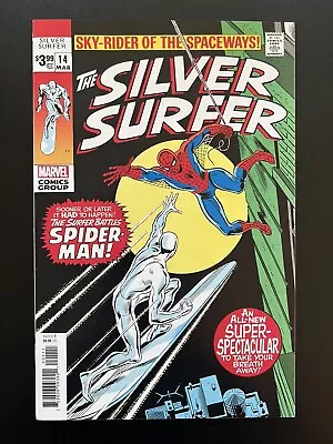 Buy Marvel The Silver Surfer Battles Spider-Man Facsimile Edition #14 • 18.48£