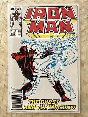 Buy IRON MAN 219 1st Appearance GHOST 1987 Marvel Comics Ant-man • 15.85£