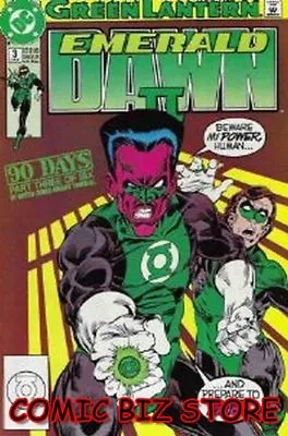 Buy Green Lantern Emerald Dawn Ii #3  (1991) 1st Printing Bagged & Boarded Dc Comics • 2.99£