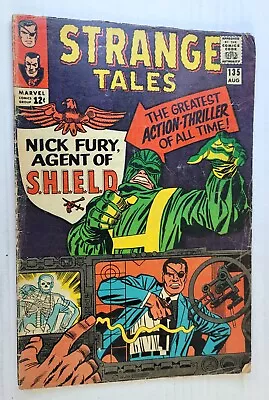 Buy Strange Tales #135 1965 Nick Fury Agent Of Shield • 113.01£