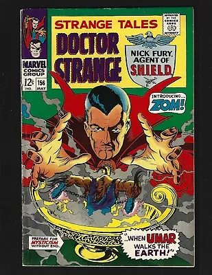 Buy Strange Tales #156 FN- Steranko Nick Fury SHIELD X-Men Dr Strange Umar 1st Zom • 17.31£