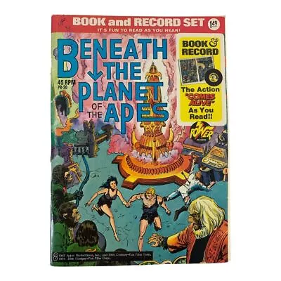 Buy Vintage Beneath The Planet Of The Apes Power Records 1974 Books & Records Used • 49.99£