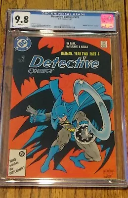 Buy Detective Comics #578 (1987) -- CGC 9.8 White Pages • 159.90£
