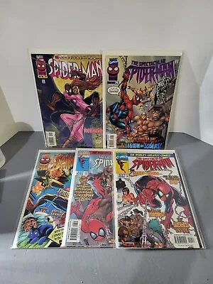 Buy The Spectacular Spider-man Vol 1. (5) Comic Lot Issues 241-246-247-248-249 1997 • 29.47£