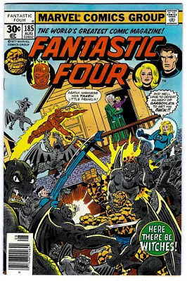 Buy FANTASTIC FOUR #185 In VF Marvel Comic 1st App. NICHOLAS SCRATCH Agatha Harkness • 28.12£