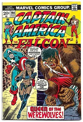 Buy Captain America #164 (Marvel 1973) * 1st Nightshade * Very Fine * Falcon * • 43.99£