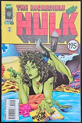 Buy Incredible Hulk #441 She-Hulk  Pulp Fiction  Homage Cover *NM* Marvel 1996 KEY • 28.11£