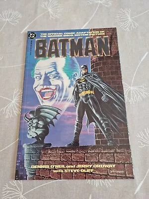Buy BATMAN THE 1989 MOVIE ADAPTATION GRAPHIC NOVEL (136 Pages) New Paperback • 12£