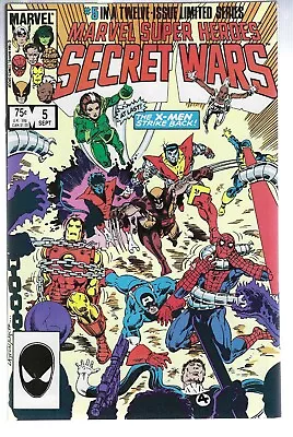 Buy Marvel Super Heroes Secret Wars #5 9.0 Vf/nm Cgc It! • 16.71£