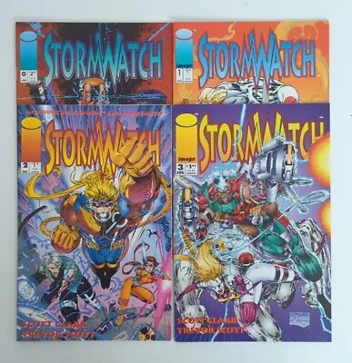 Buy Lot Of 4 1993 Image Stormwatch Comics #0-3 VF/NM 🔑 • 9.99£