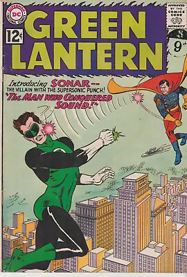 Buy ### Dc Comics Green Lantern #14 July 1962 1st Sonar F+ (6.5) ### • 150£