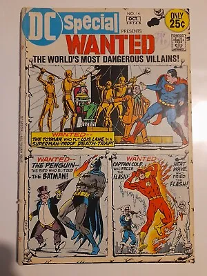 Buy DC Special #14 Oct 1971 VGC- 3.5 Villains Special • 4.99£