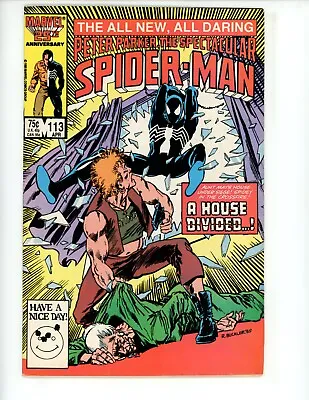 Buy Spectacular Spider-Man #113 Comic Book 1986 VF Marvel Comics • 3.19£