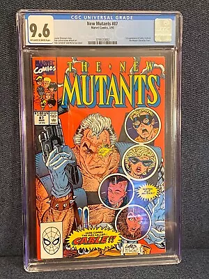 Buy New Mutants #87 Cgc 9.6 1st Cable • 237.47£
