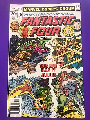 Buy Fantastic Four #183 Fn/vf Higher Grade Bronze Age Marvel • 7.88£