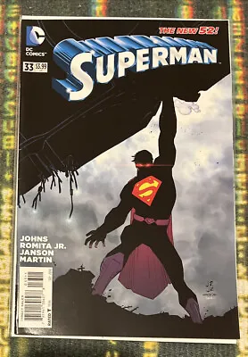 Buy Superman #33 New 52 2014 DC Comics Sent In A Cardboard Mailer • 3.99£