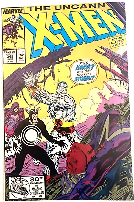 Buy Uncanny X-men # 248.  2nd Print. Oct 1989. Jim Lee-cover & Art. Vfn 8.0 • 6.99£
