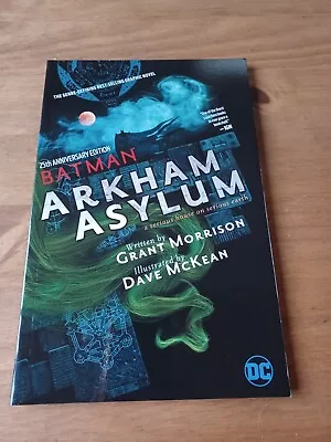 Buy Batman: Arkham Asylum [25th Anniversary Edition] Grant Morrison, Dave McKean DC  • 10£